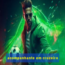 acompanhante em cruzeiro